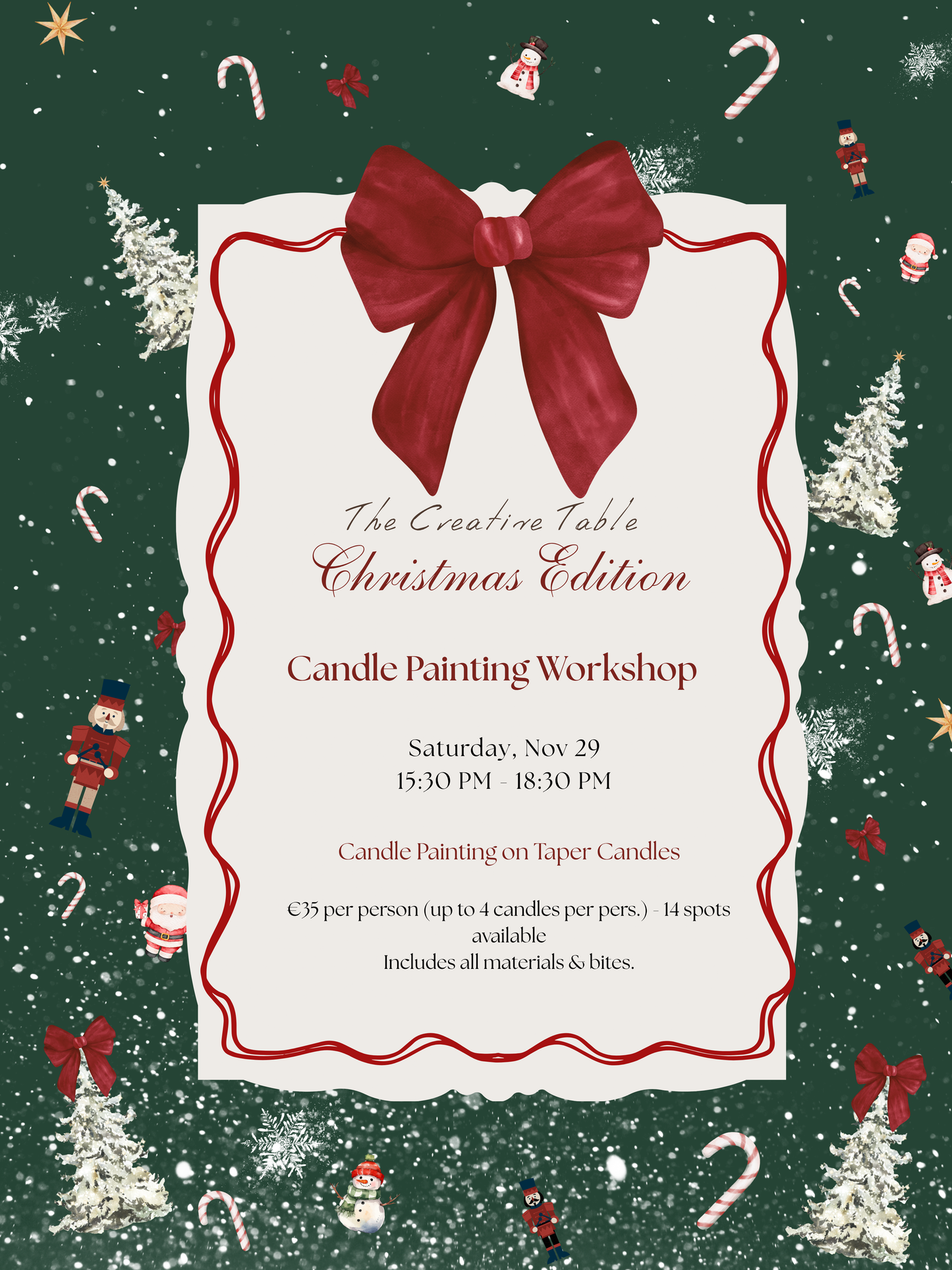 Candle Painting Workshop – Candle Painting on Taper Candles