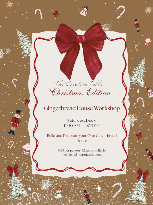 Gingerbread House Workshop – Build and Decorate Your Own Gingerbread House